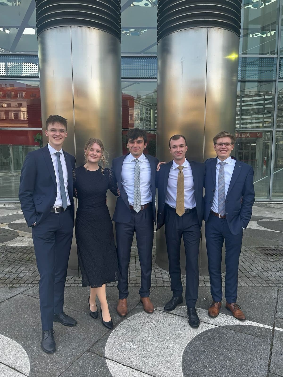 Das Vis Moot Court Team der Universität Kiel in Wien