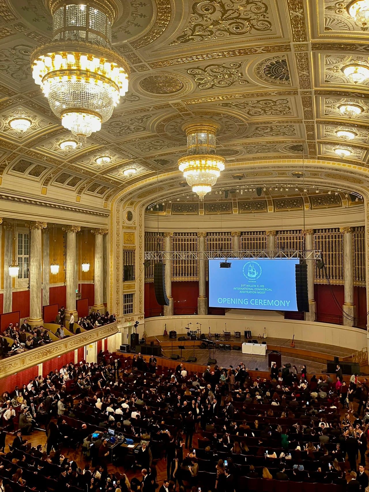 Eröffnungszeremonie des Willem C. Vis Moot Court in Wien